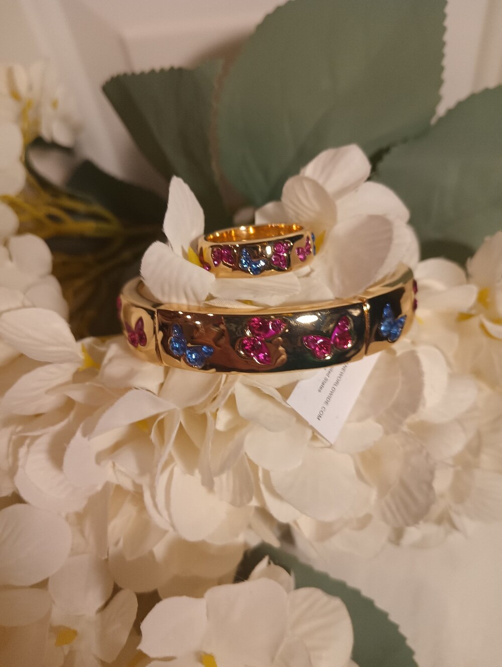 Park Lane Papillon Butterfly New With Tags Stretch Bangle Bracelet